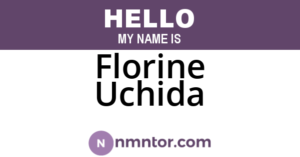 Florine Uchida