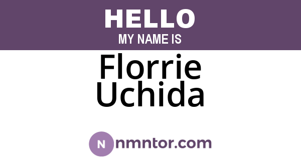 Florrie Uchida