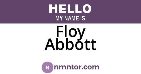 Floy Abbott