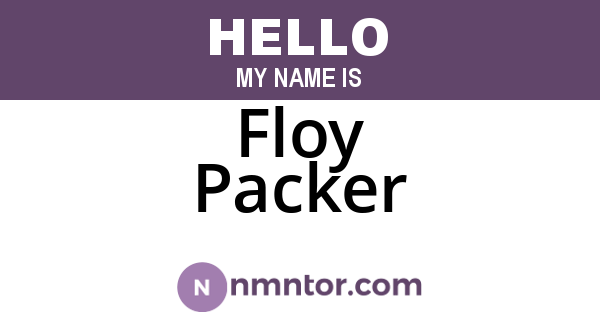 Floy Packer