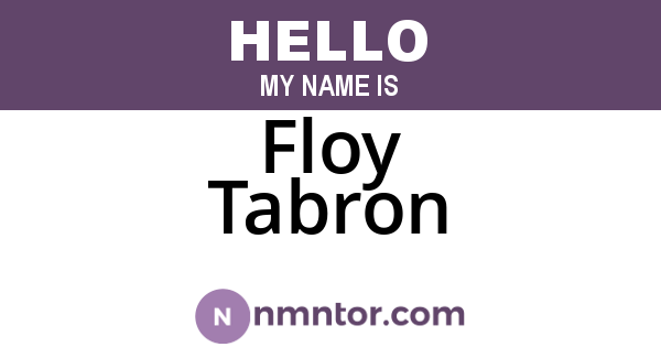 Floy Tabron