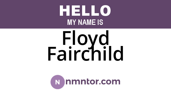 Floyd Fairchild
