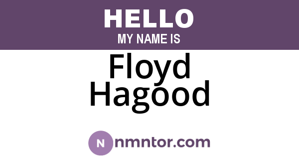 Floyd Hagood