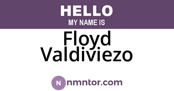 Floyd Valdiviezo