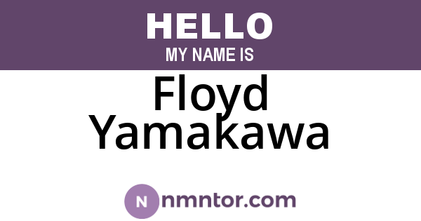 Floyd Yamakawa