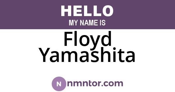 Floyd Yamashita