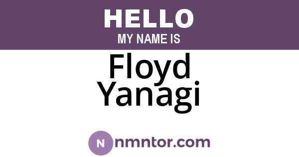 Floyd Yanagi