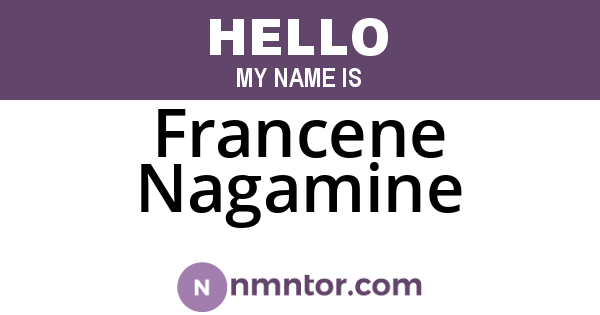Francene Nagamine