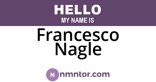 Francesco Nagle