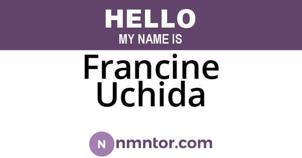 Francine Uchida