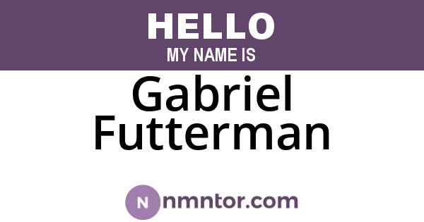 Gabriel Futterman