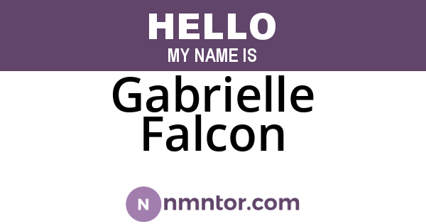 Gabrielle Falcon