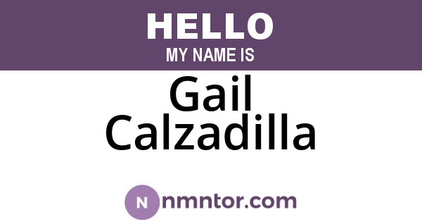 Gail Calzadilla