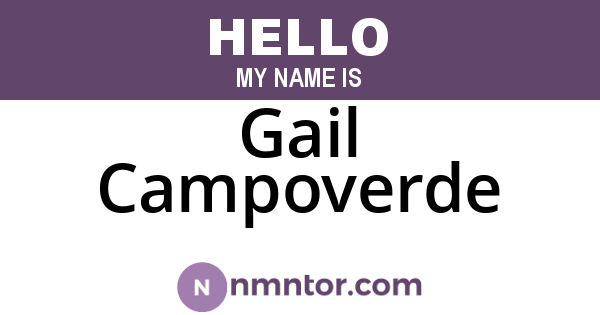 Gail Campoverde