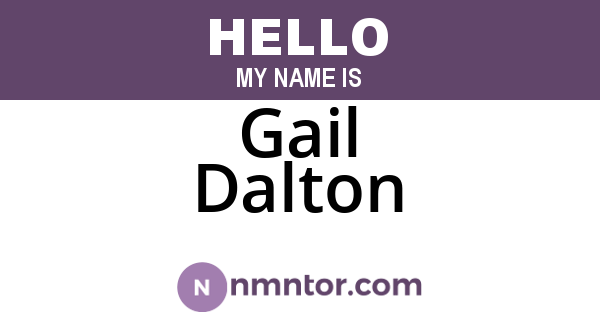 Gail Dalton