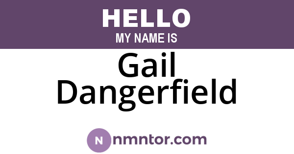 Gail Dangerfield
