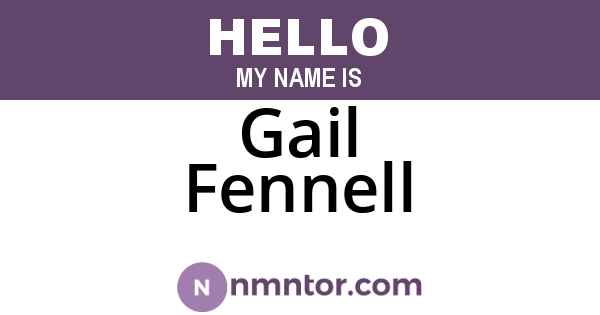 Gail Fennell