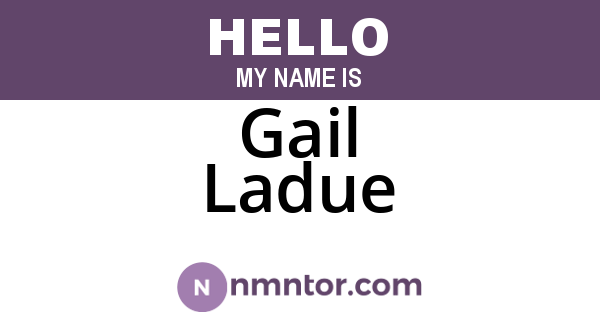 Gail Ladue