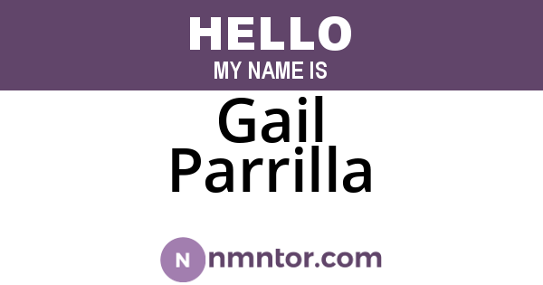 Gail Parrilla