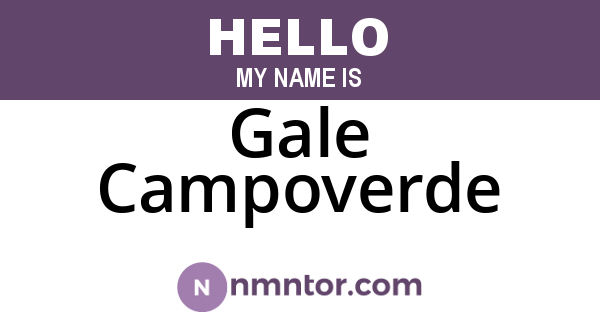Gale Campoverde