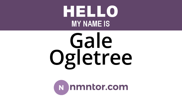Gale Ogletree