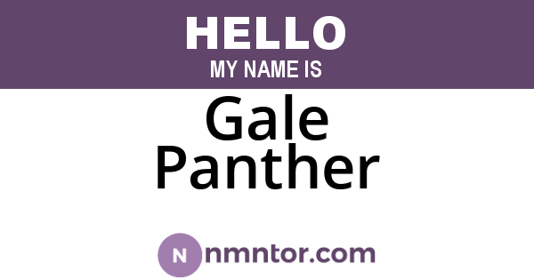 Gale Panther