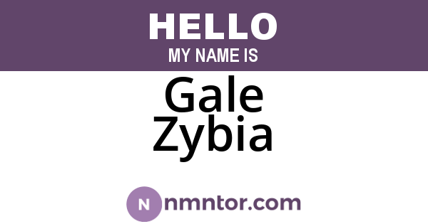 Gale Zybia