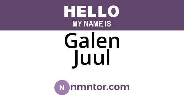 Galen Juul