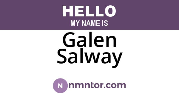 Galen Salway