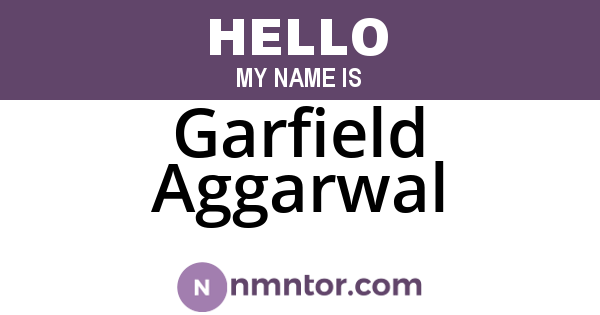 Garfield Aggarwal