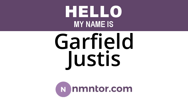 Garfield Justis