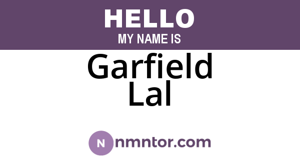 Garfield Lal