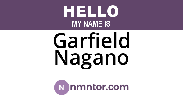 Garfield Nagano