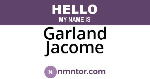 Garland Jacome