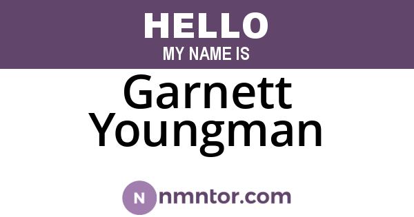 Garnett Youngman