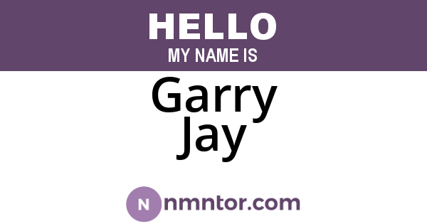 Garry Jay