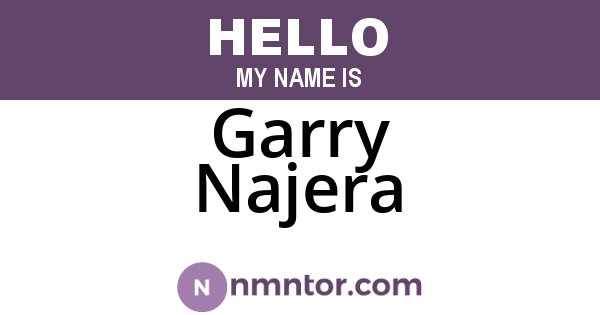 Garry Najera