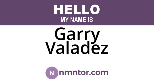 Garry Valadez