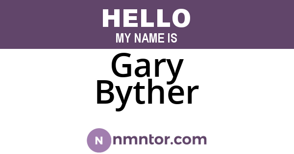 Gary Byther