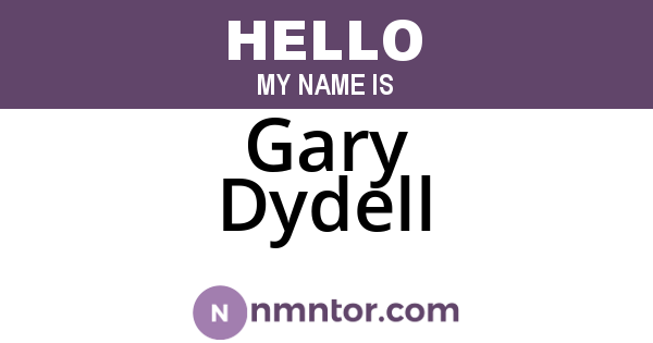 Gary Dydell