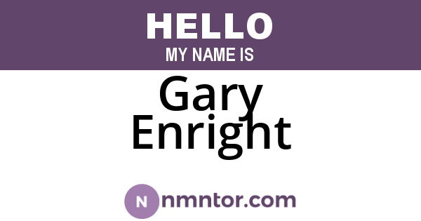 Gary Enright