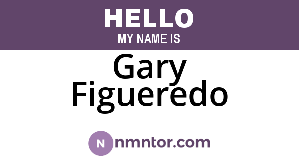 Gary Figueredo