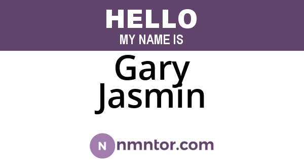 Gary Jasmin