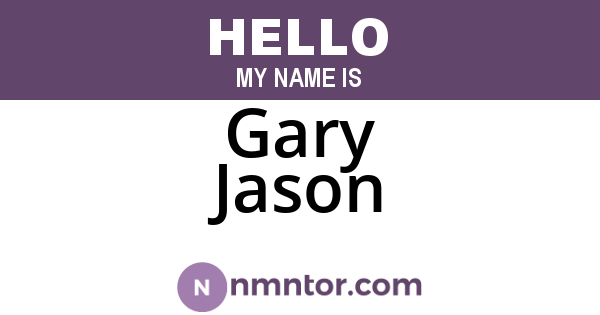 Gary Jason