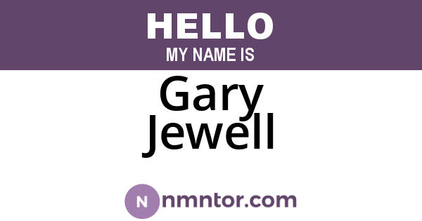 Gary Jewell