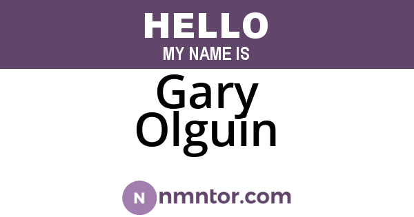 Gary Olguin