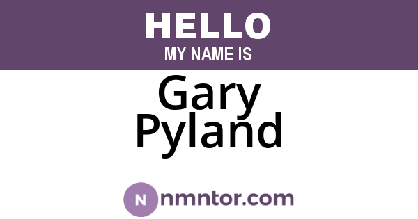 Gary Pyland