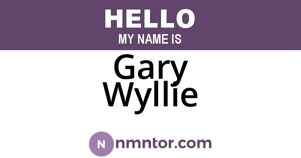 Gary Wyllie