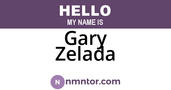 Gary Zelada