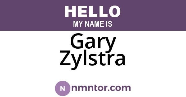 Gary Zylstra